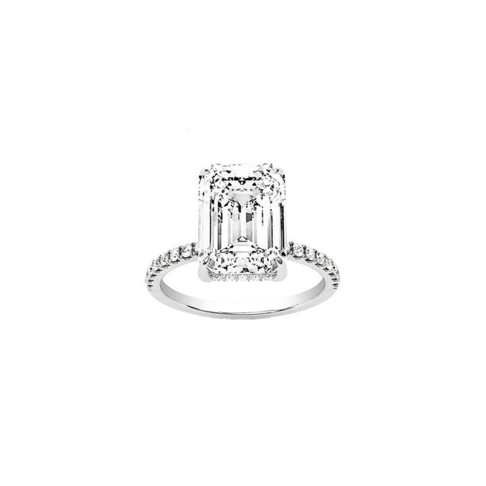 Amairah 14K 3.00 Ct. Tw. Lab-Grown Diamond Engagement Ring, White